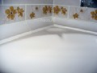 Керамический уголок для ванной: способы установки, плюсы керамического уголка