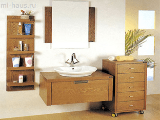 Мебель для ванной комнаты из дерева